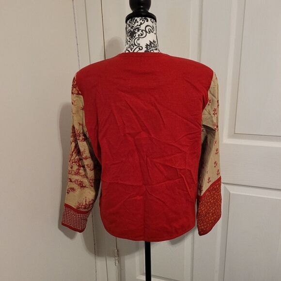 Sharon Young Vintage Linen blend jacket - Picture 3 of 5